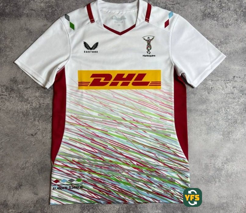Harlequins 2024-2025 Home Store Version Castore - YourFootballShirt - Photo 1