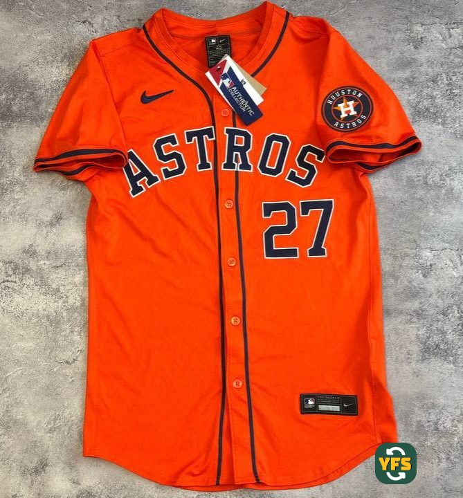 Houston Astros 2023-2024 Home Issued Nike Jose Altuve - YourFootballShirt - Photo 1