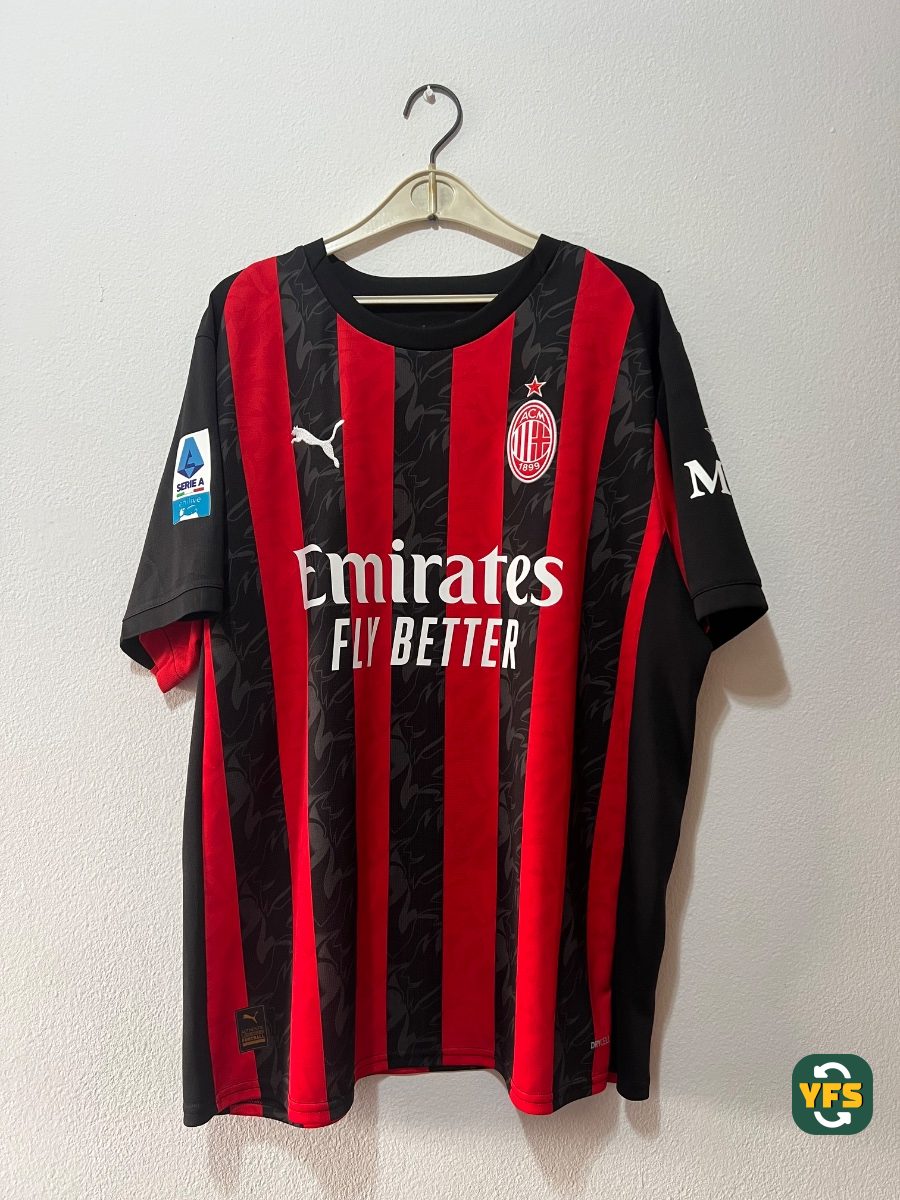 Ac milan 2025-2026 Home Store Version Puma Modric - YourFootballShirt - Photo 1