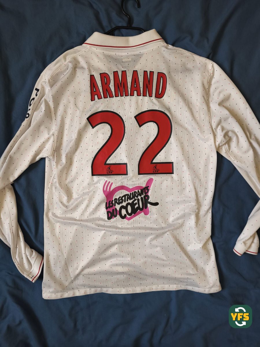 PSG 2009-2010 Away Issued Nike ARMAND - YourFootballShirt - Photo 1