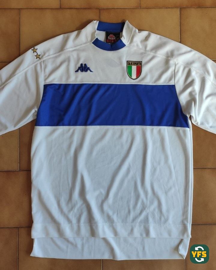 Italy 1999-2000 Away Store Version Kappa - YourFootballShirt - Photo 1