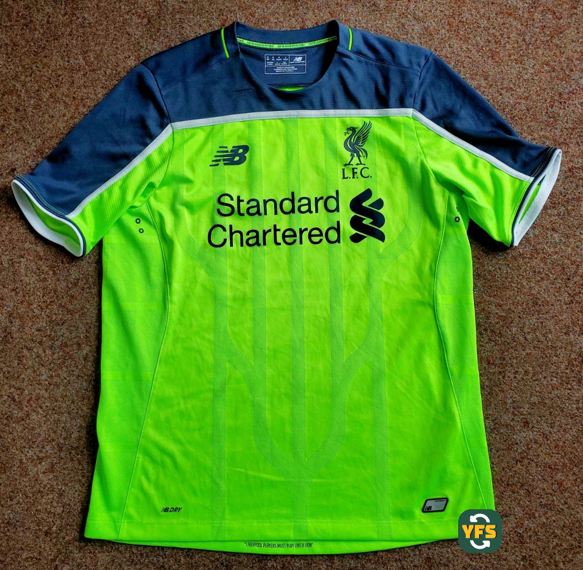 Liverpool 2016-2017 Third Store Version New Balance - YourFootballShirt - Photo 1