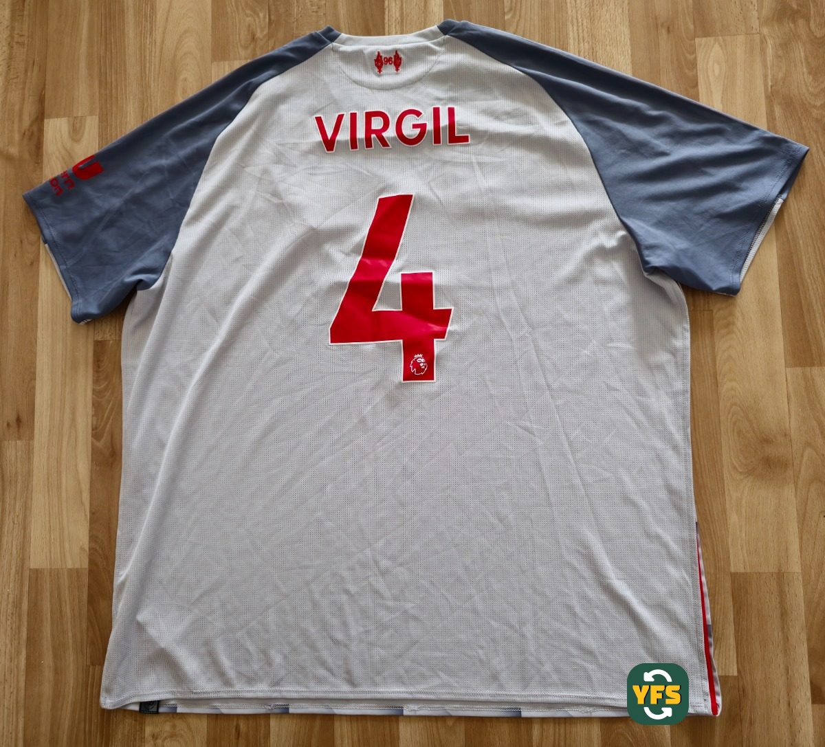 Liverpool 2018-2019 Third Store Version New Balance VIRGIL - YourFootballShirt - Photo 1