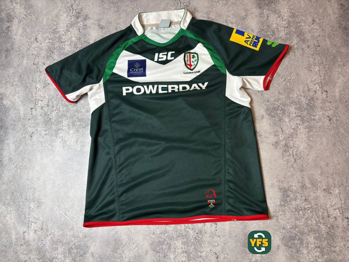 London Irish 2013-2014 Home Store Version ISC - YourFootballShirt - Photo 1