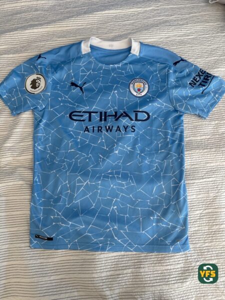 Manchester City 2020-2021 Home Aguero #10