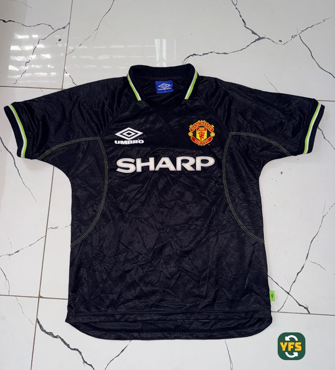 Manchester United 1998-1999 Third Store Version Umbro - YourFootballShirt - Photo 1