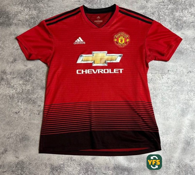 Manchester United 2018-2019 Home Store Version Adidas - YourFootballShirt - Photo 1