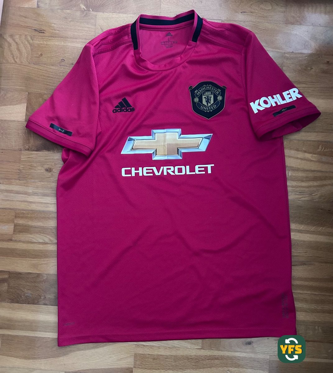 Manchester United 2019-2020 Home Store Version Adidas - YourFootballShirt - Photo 1