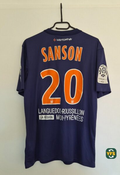 Montpellier HSC 2015-2016 Home Sanson #20