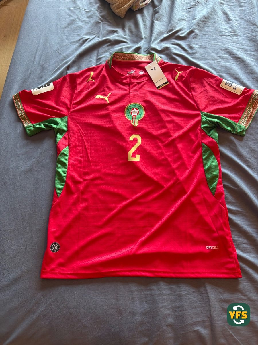 Morocco 2026-2027 Home Puma Hakimi - YourFootballShirt