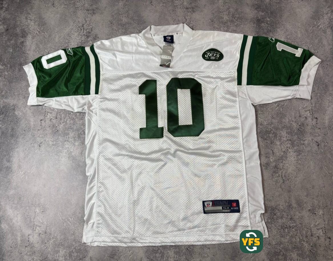 New York Jets 2009-2010 Home Store Version Reebok Holmes - YourFootballShirt - Photo 1