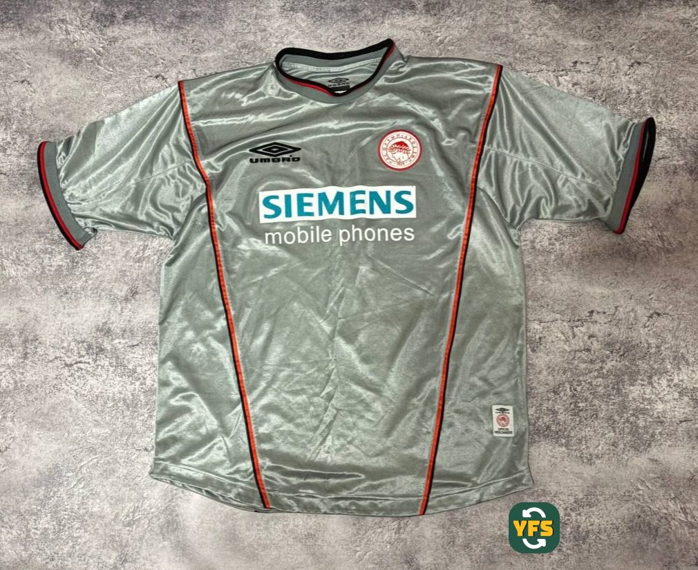 Olympiacos FC 2000-2001 Away Store Version Umbro - YourFootballShirt - Photo 1