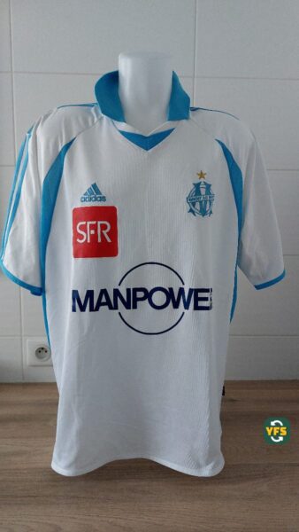 Olympique Marseille 2001-2002 Home Delfim #6