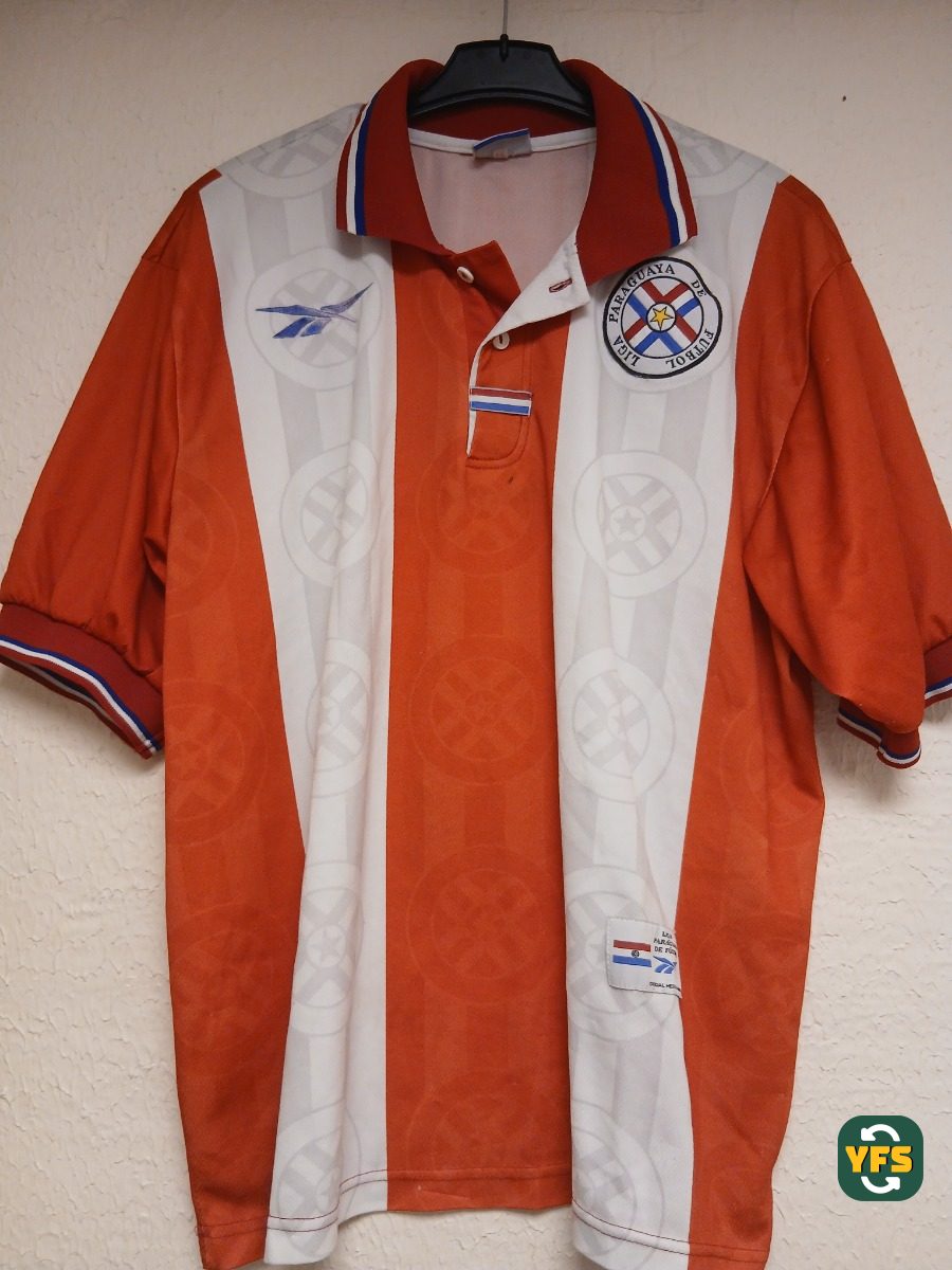 Paraguay 1998-1999 Home Store Version Reebok - YourFootballShirt - Photo 1