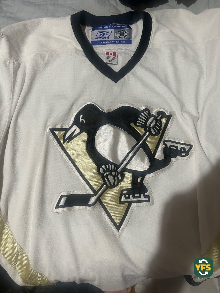 Penguins 2007-2008 Home Issued Reebok Evgeni Malkin - YourFootballShirt - Photo 1