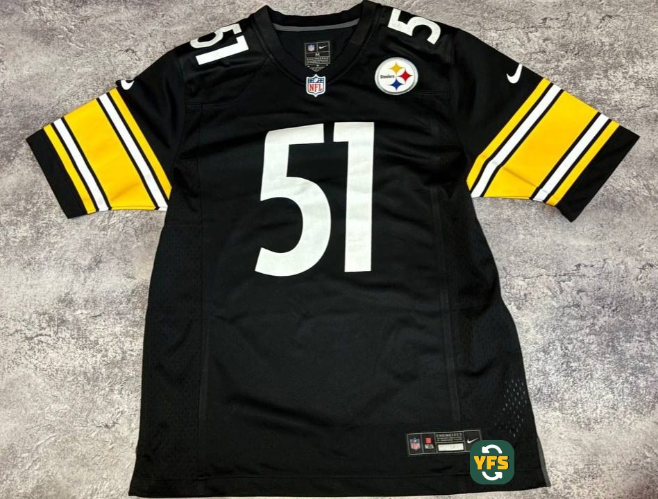 Pittsburgh Steelers 2023-2024 Home Pro Version Nike Nick Herbig - YourFootballShirt - Photo 1