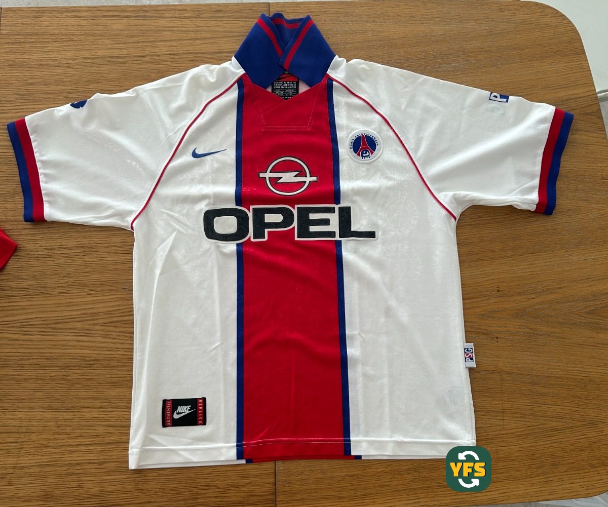 PSG 1996-1997 Away Store Version Nike - YourFootballShirt - Photo 2