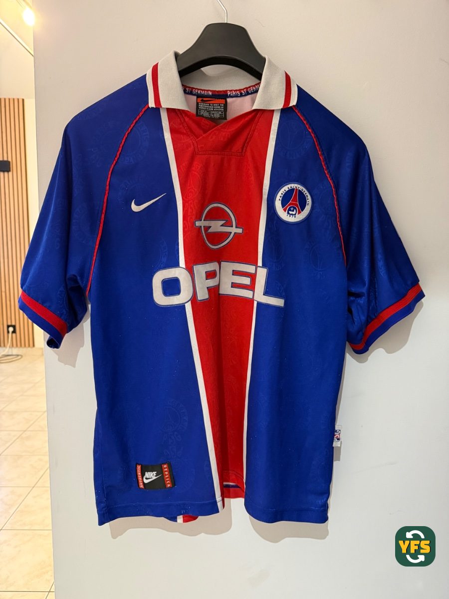 PSG 1997-1998 Home Store Version Nike - YourFootballShirt - Photo 1