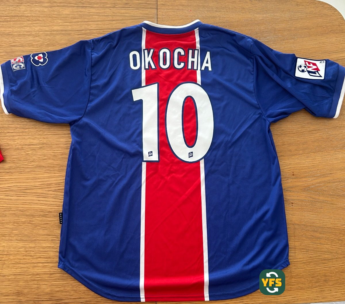 PSG 1999-2000 Home Store Version Nike OKOCHA - YourFootballShirt - Photo 1