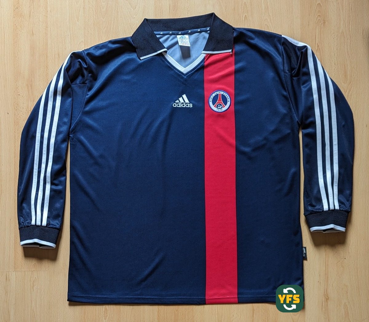 PSG 2003-2004 Home Issued Adidas - YourFootballShirt