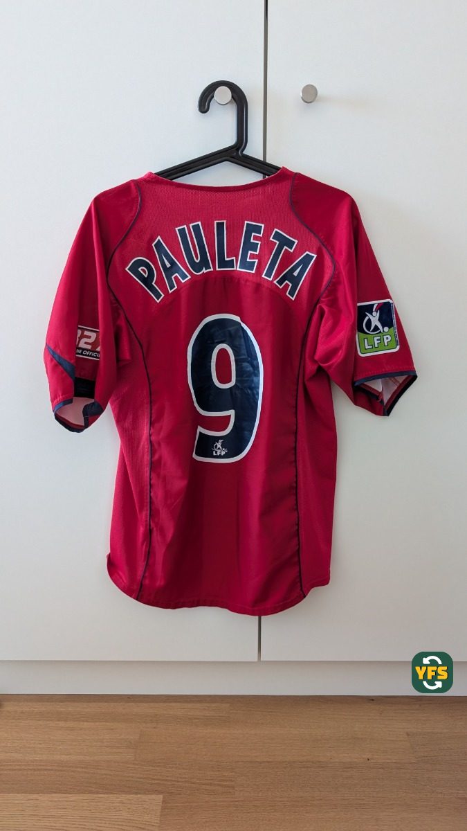 PSG 2004-2005 Away Store Version Nike PAULETA - YourFootballShirt - Photo 1