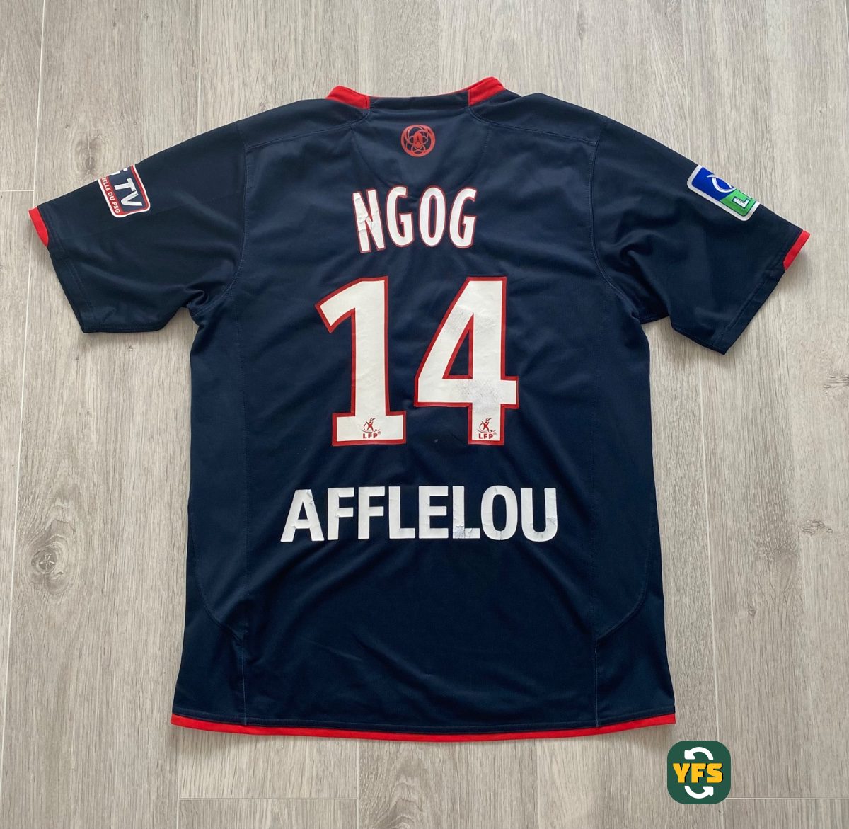 PSG 2007-2008 Home Store Version Nike NGOG - YourFootballShirt - Photo 1