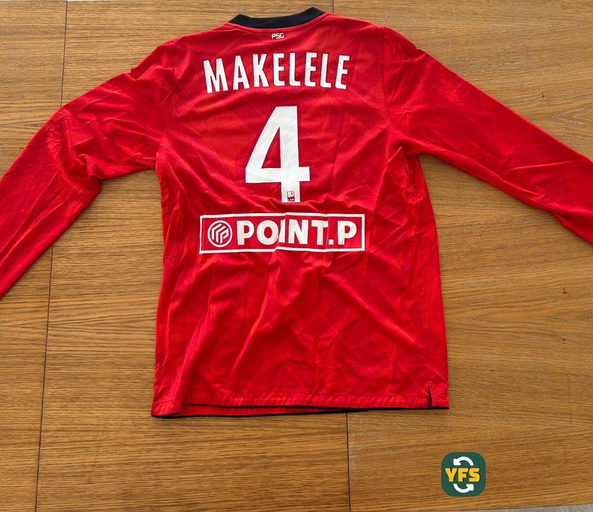 PSG 2010-2011 Home Issued Nike Makelele - YourFootballShirt - Photo 1