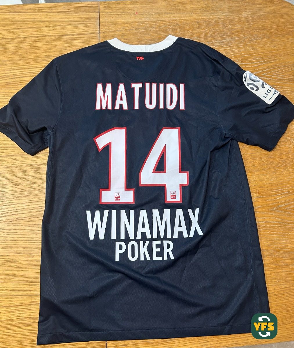 PSG 2011-2012 Home Store Version Nike MATUIDI - YourFootballShirt - Photo 1
