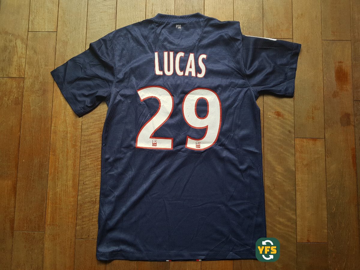 PSG 2012-2013 Home Store Version Nike Lucas - YourFootballShirt - Photo 1