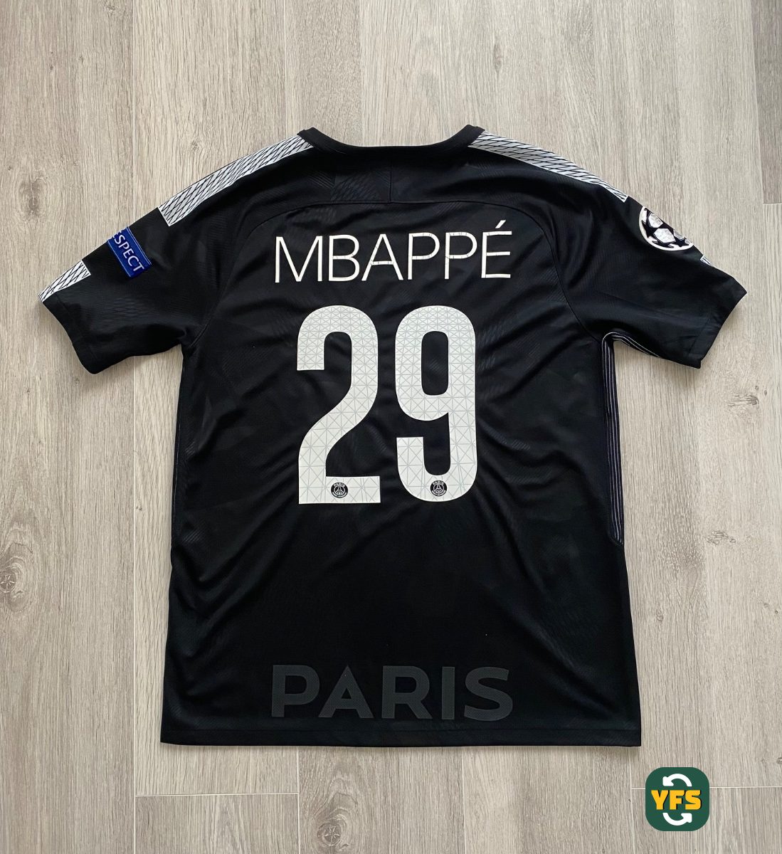 PSG 2017-2018 Third Store Version Nike Mbappé - YourFootballShirt - Photo 1