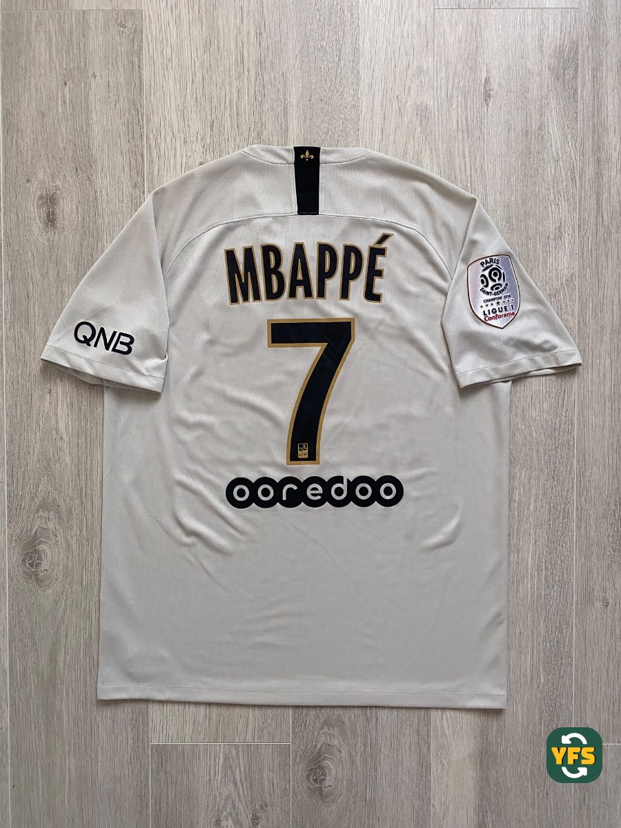 PSG 2018-2019 Away Store Version Nike Mbappé - YourFootballShirt - Photo 1