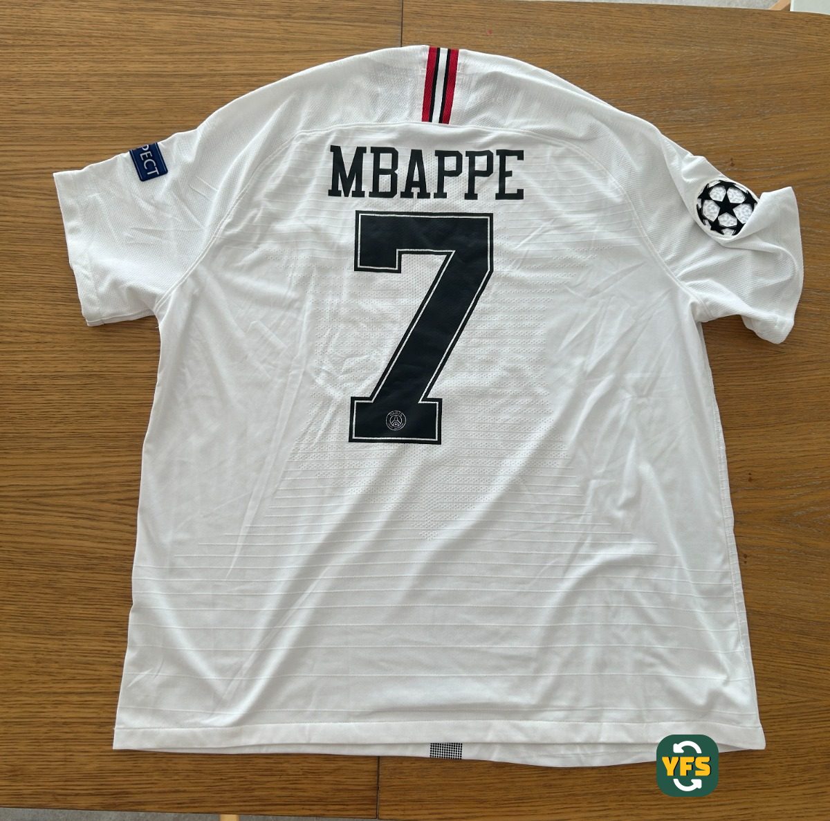 PSG 2018-2019 Fourth Pro Version Jordan Mbappé - YourFootballShirt - Photo 1