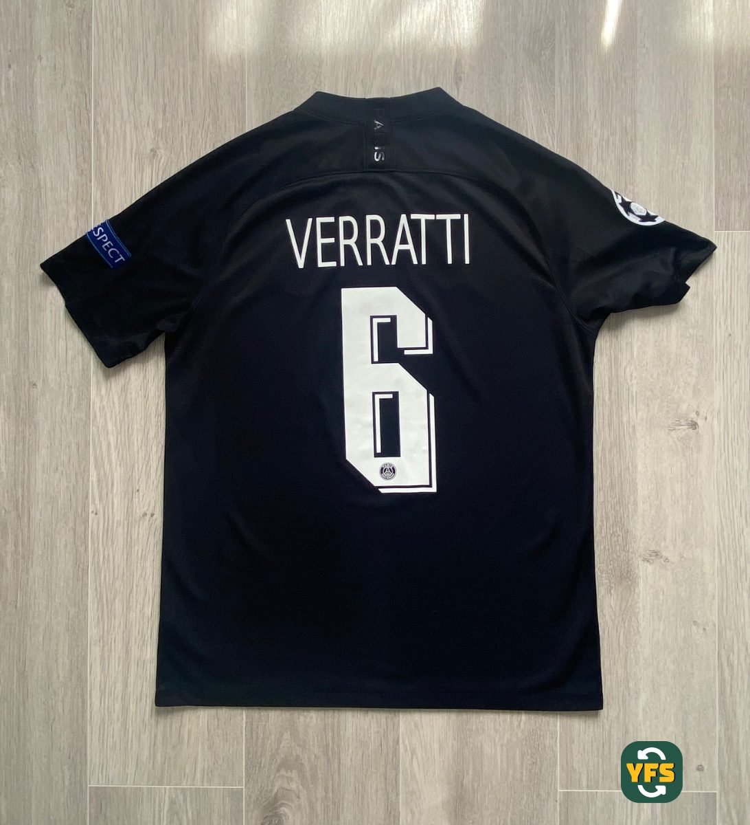PSG 2019-2020 Fourth Store Version Jordan VERRATTI - YourFootballShirt - Photo 1