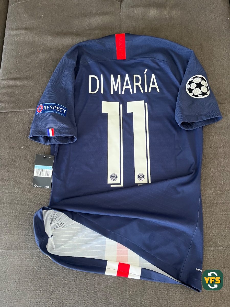 PSG 2019-2020 Home Issued Nike Di Maria - YourFootballShirt - Photo 1