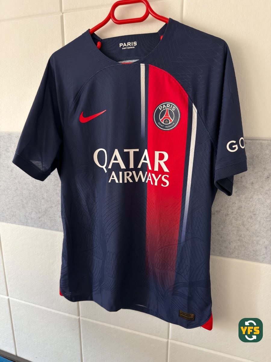 PSG 2023-2024 Home Pro Version Nike Mbappé - YourFootballShirt - Photo 1