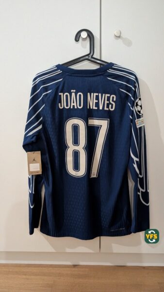 PSG 2024-2025 Fourth Joao Neves #87