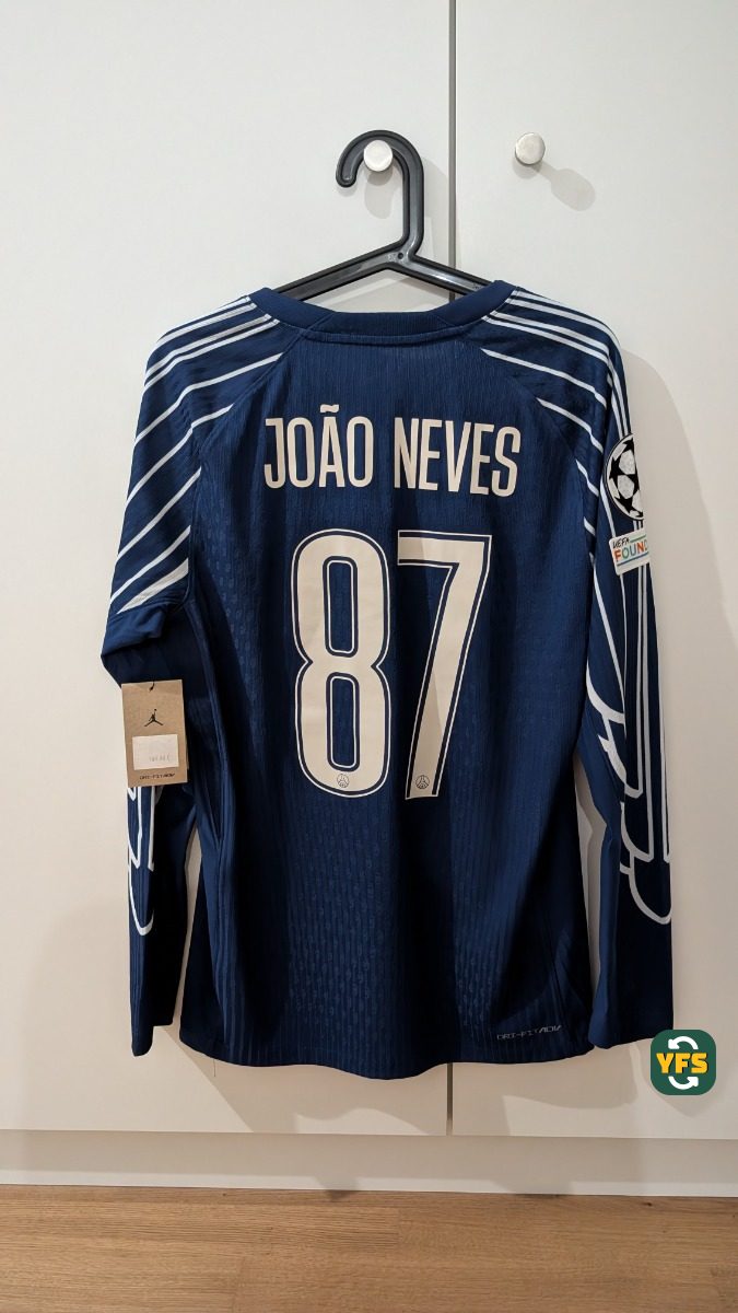 PSG 2024-2025 Fourth Pro Version Jordan Joao Neves - YourFootballShirt - Photo 1