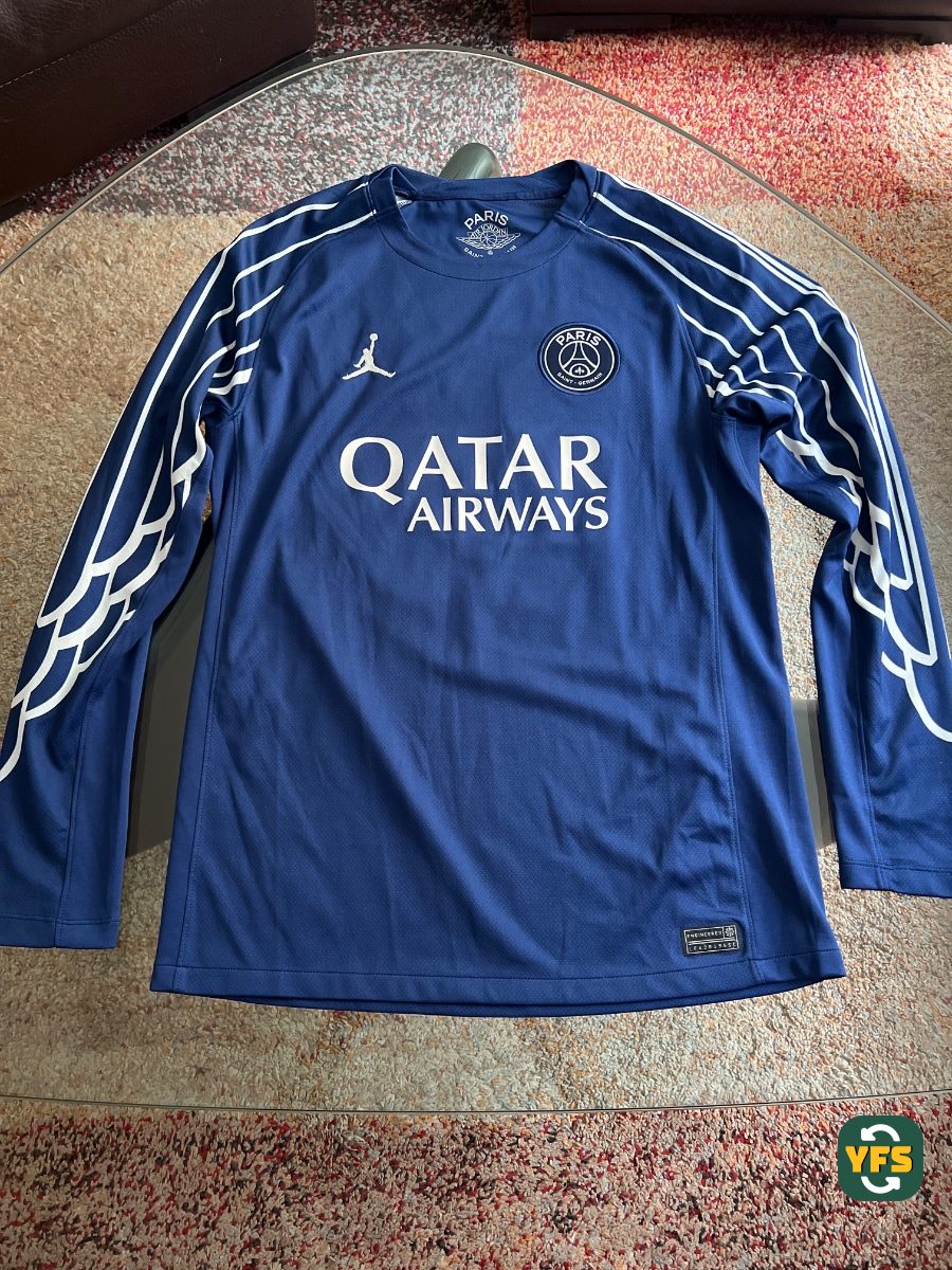 PSG 2024-2025 Fourth Store Version Jordan Barcola - YourFootballShirt - Photo 1