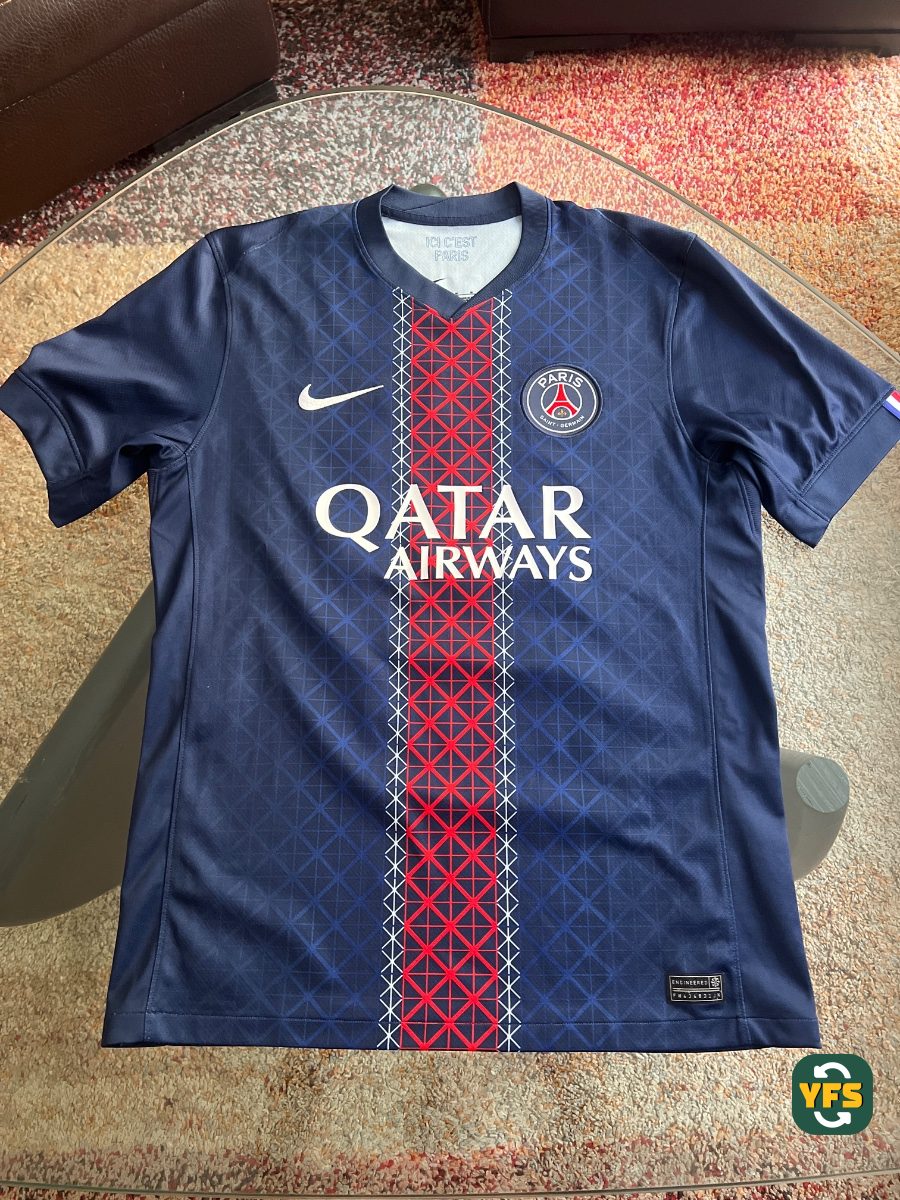 PSG 2024-2025 Home Store Version Nike Dembele - YourFootballShirt - Photo 1