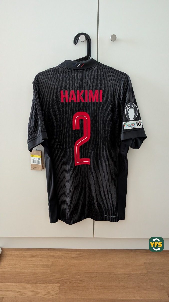PSG 2025-2026 Fourth Pro Version Jordan Hakimi - YourFootballShirt - Photo 1