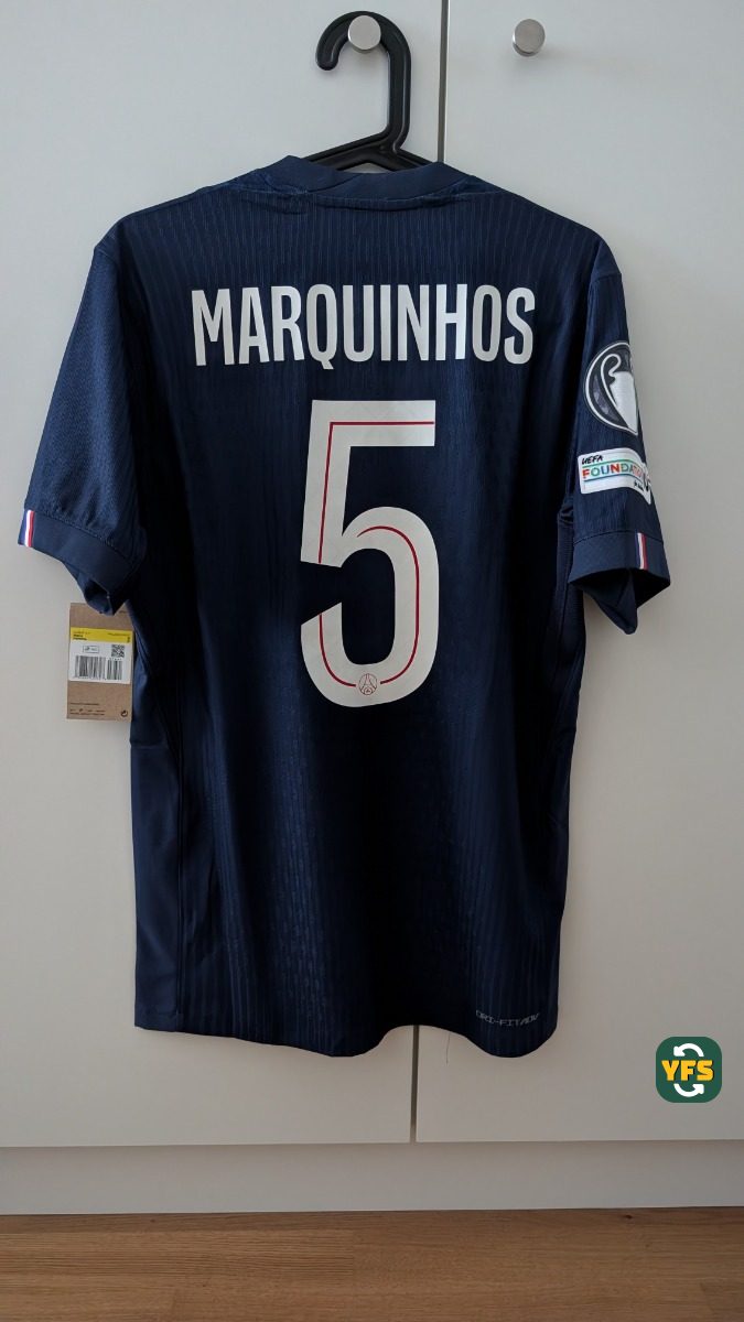PSG 2025-2026 Home Pro Version Nike Marquinhos - YourFootballShirt - Photo 1