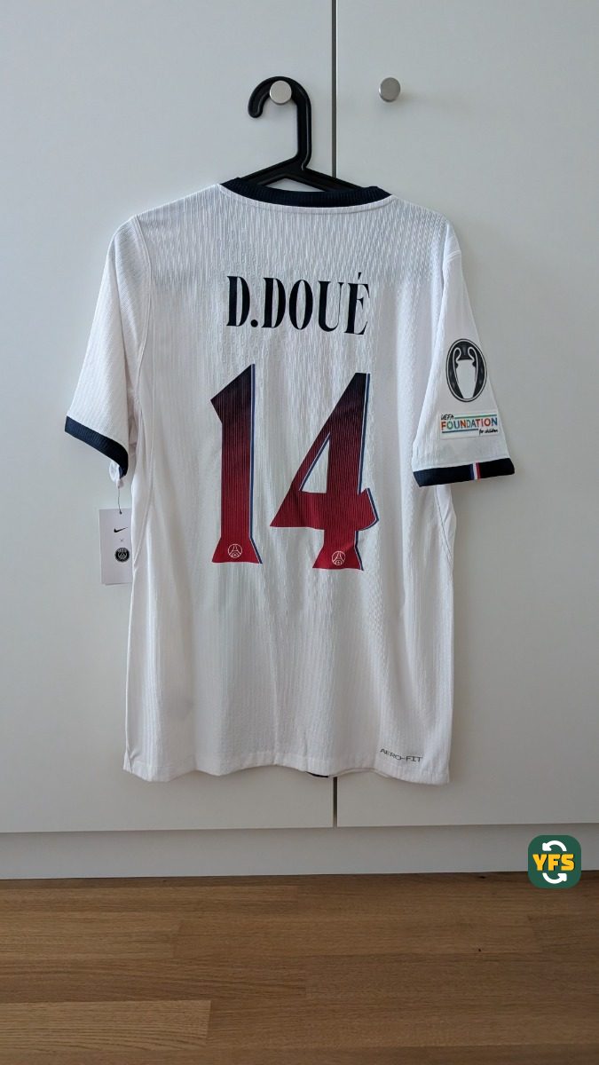 PSG 2026-2027 Away Pro Version Nike Doué - YourFootballShirt - Photo 1