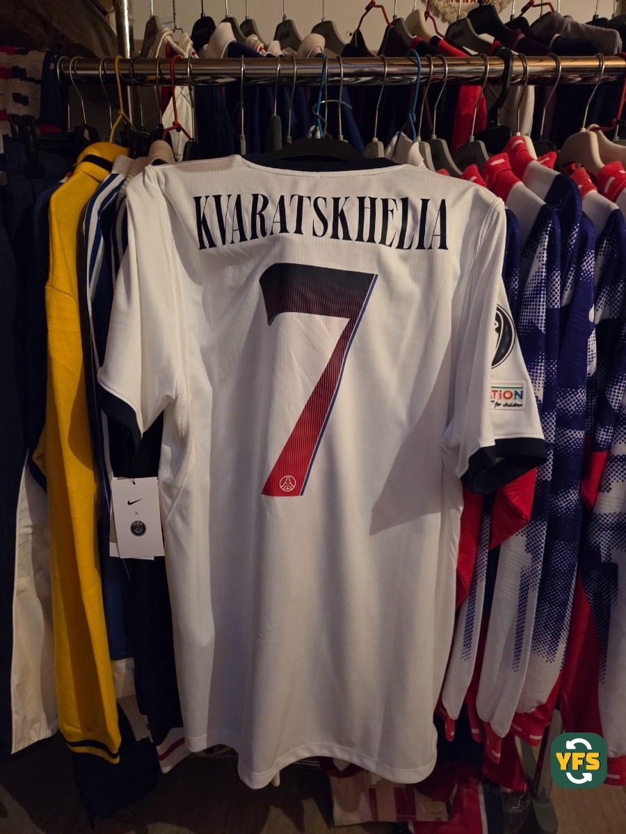 PSG 2026-2027 Away Store Version Nike KVARATSKHELIA - YourFootballShirt - Photo 1