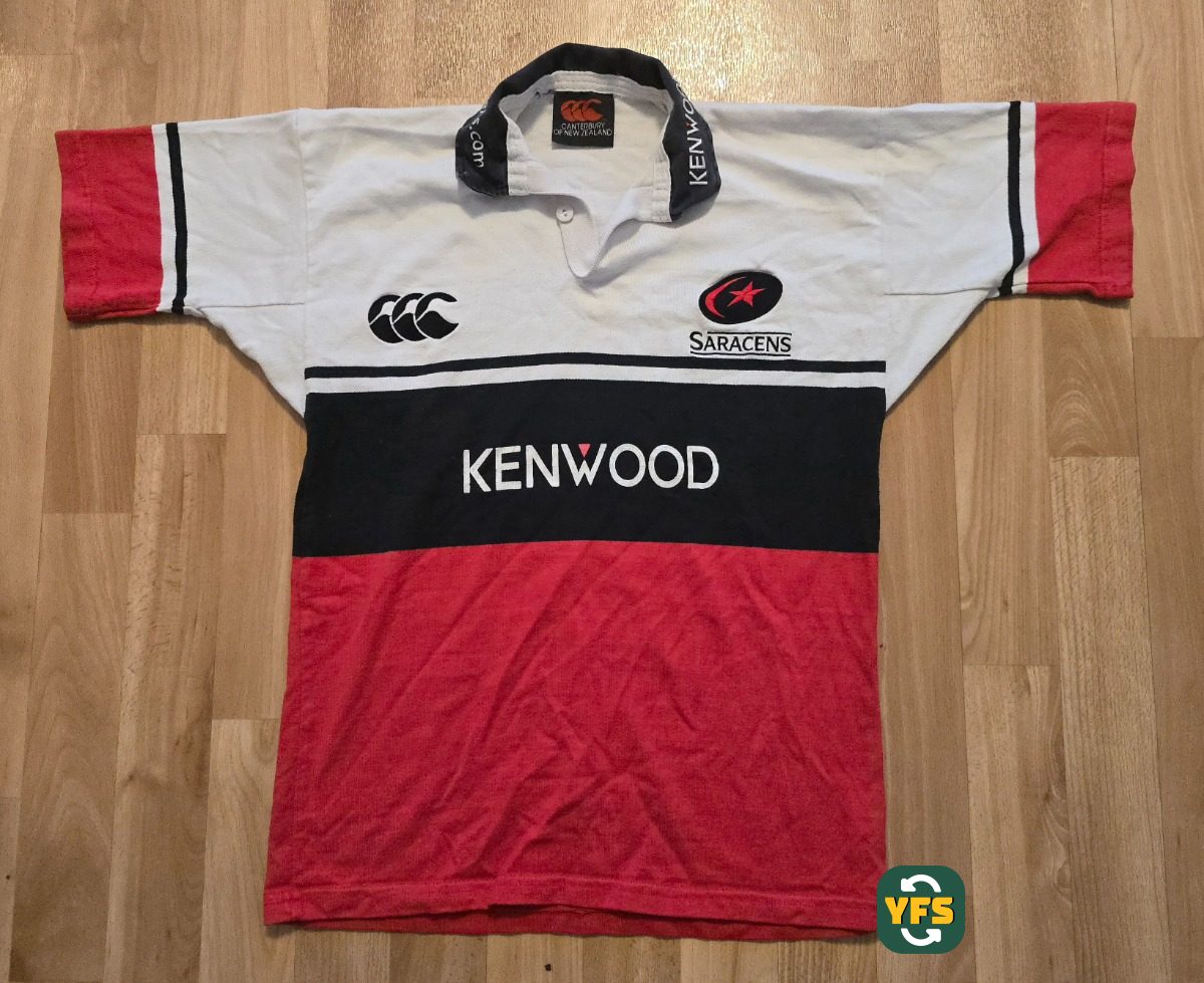 Saracens 2001-2002 Away Store Version Canterbury - YourFootballShirt - Photo 1