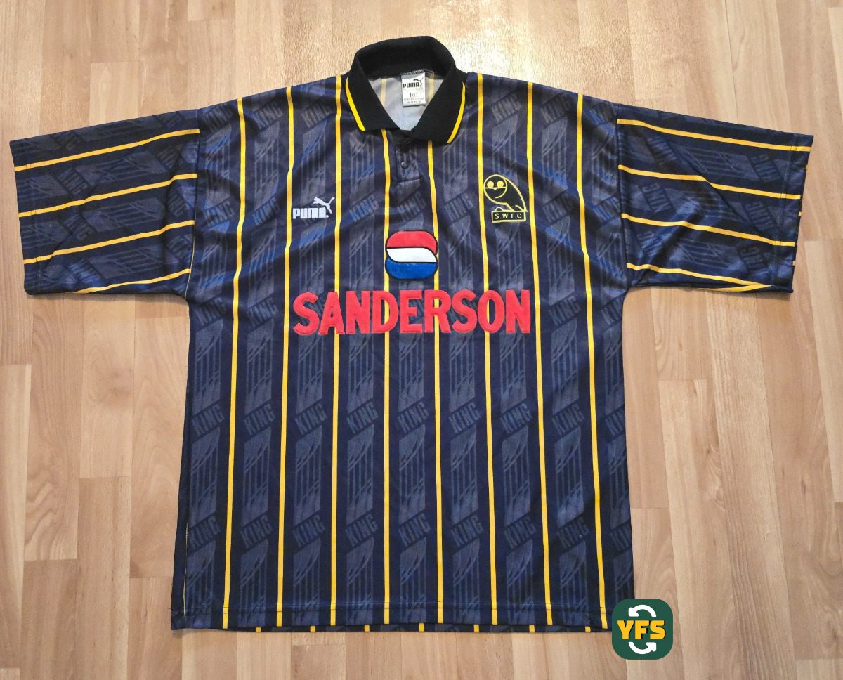 Sheffield Wednesday 1993-1994 Away Store Version Puma - YourFootballShirt - Photo 1