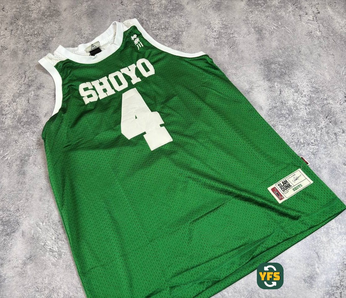 Shoyo Fujima Slam Dunk Anime Jersey 2009-2010 Home Store Version Dunk - YourFootballShirt - Photo 1
