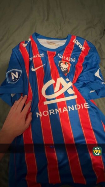 SM Caen 2025-2026 Home Yann M’Vila #6