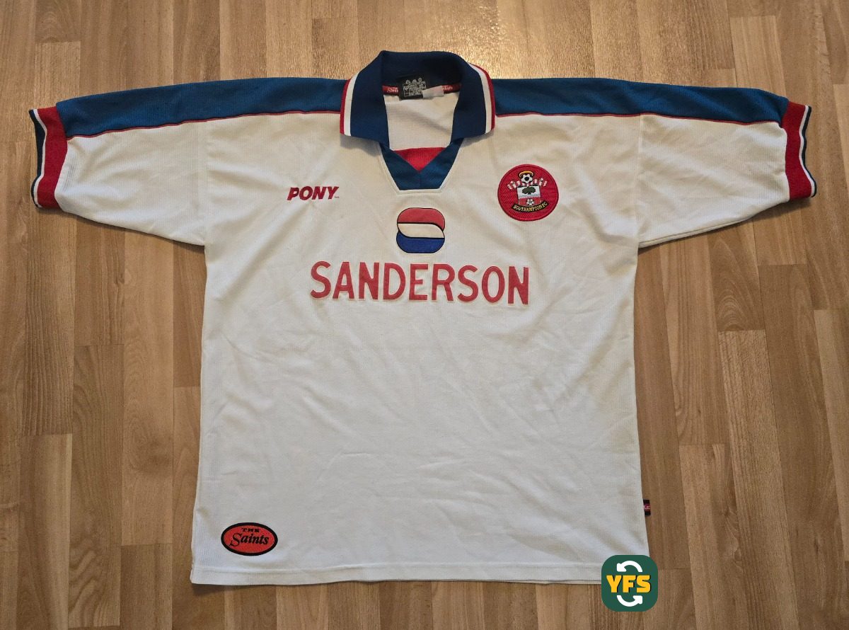 Southampton 1997-1998 Away Store Version Pony - YourFootballShirt - Photo 1