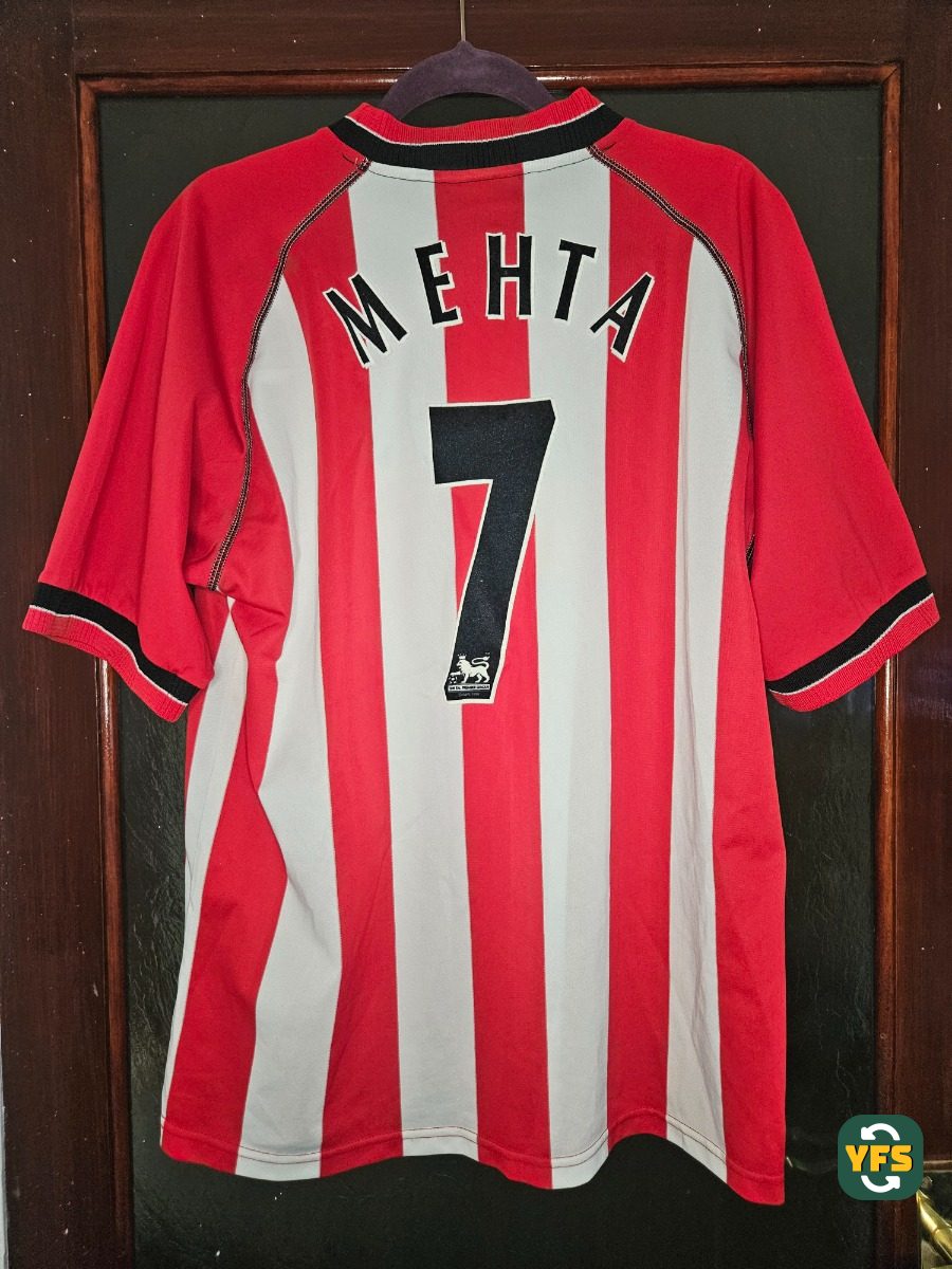 Southampton 2004-2005 Home Store Version In house MEHTA - YourFootballShirt - Photo 1