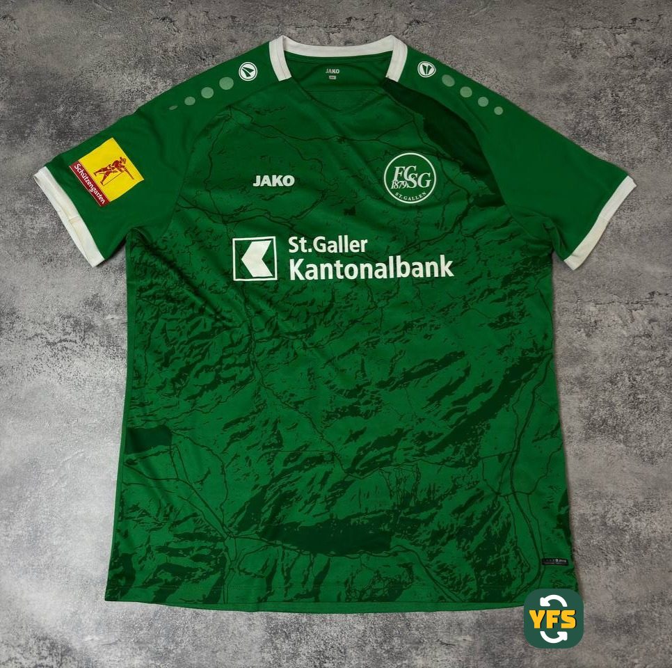 St. Gallen 2021-2022 Home Pro Version Jako Youan - YourFootballShirt - Photo 1